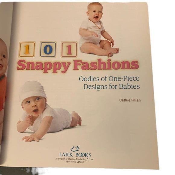 101 Snappy Fashions Oodles‎ of One-Piece Designs for Babies - Picture 3 of 9